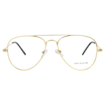 OCNIK Aero Gold Aviator Eyeglasses