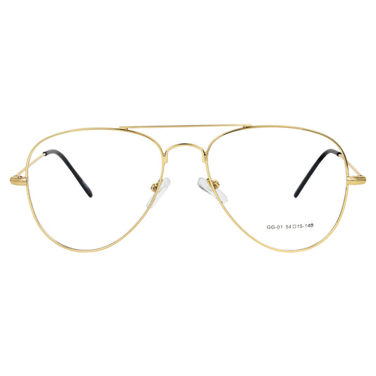 OCNIK Aero Gold Aviator Eyeglasses