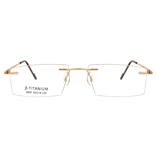 OCNIK Air Titanium Silver Rimless Eyeglasses