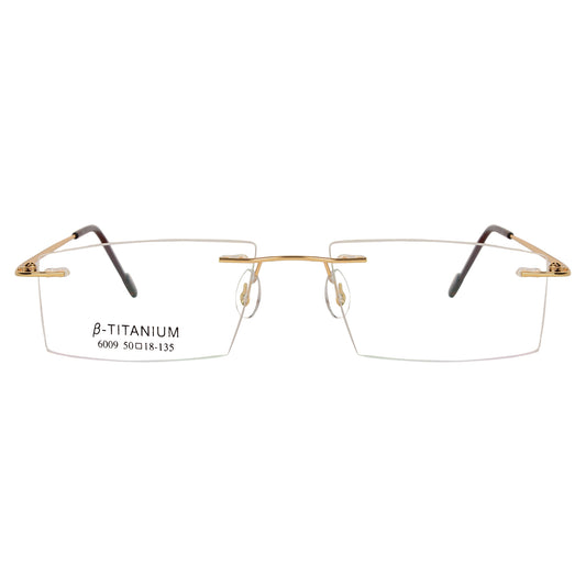 OCNIK Air Titanium Silver Rimless Eyeglasses