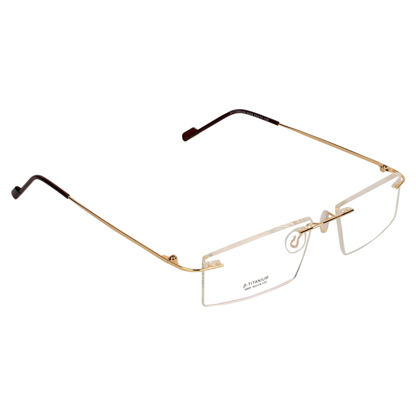 OCNIK Air Titanium Silver Rimless Eyeglasses