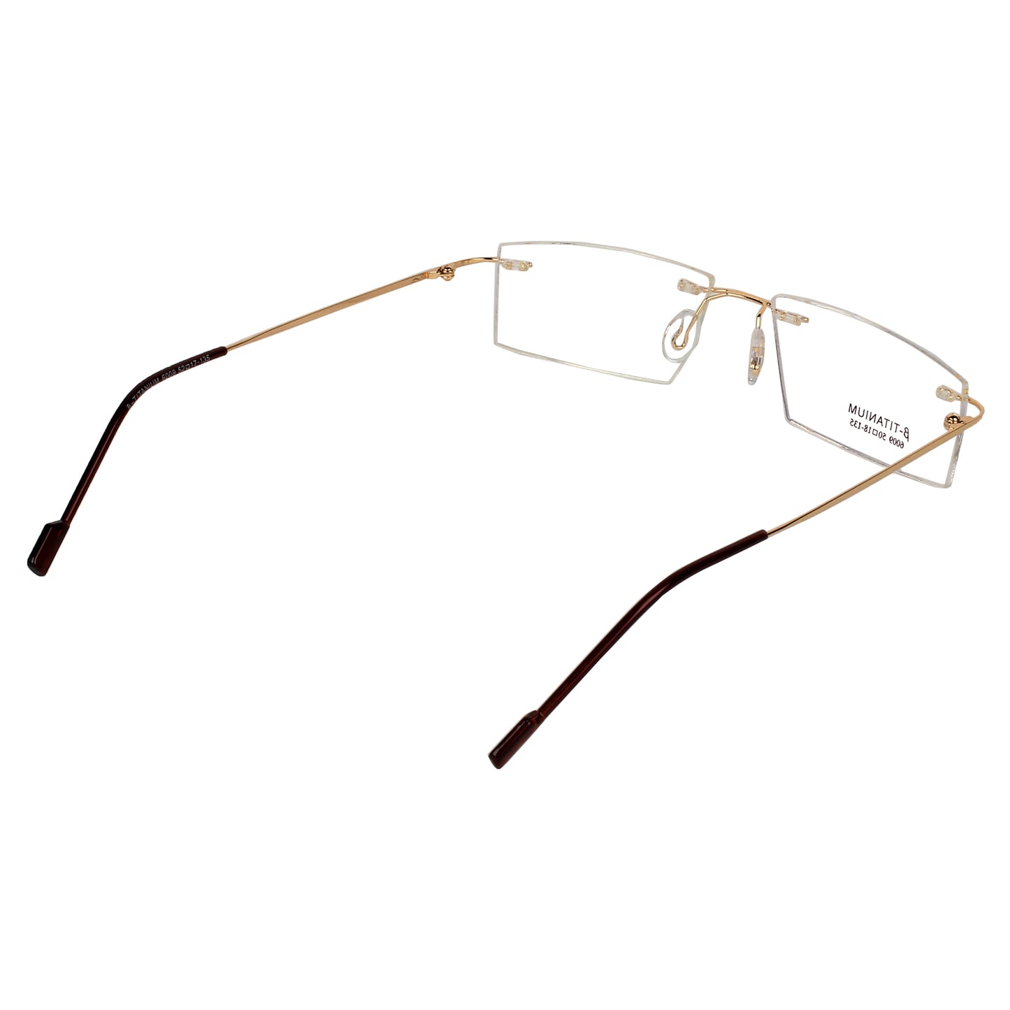 OCNIK Air Titanium Silver Rimless Eyeglasses