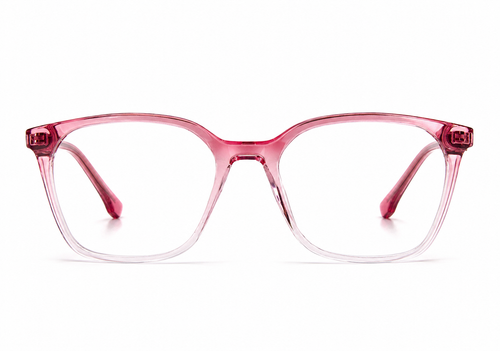 OCNIK Premium Blush Pink Transparent Square Eyeglasses