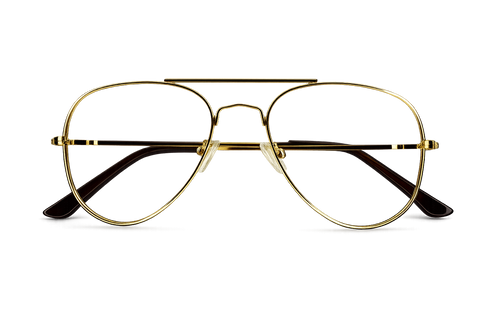OCNIK Gold Aviator Metal  Lightweight Comfort & Premium Turban-Friendly Frame