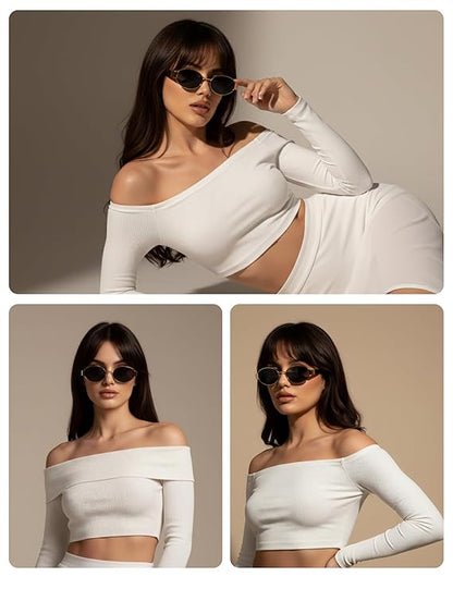 OCNIK Royale Gold Oval Sunglasses