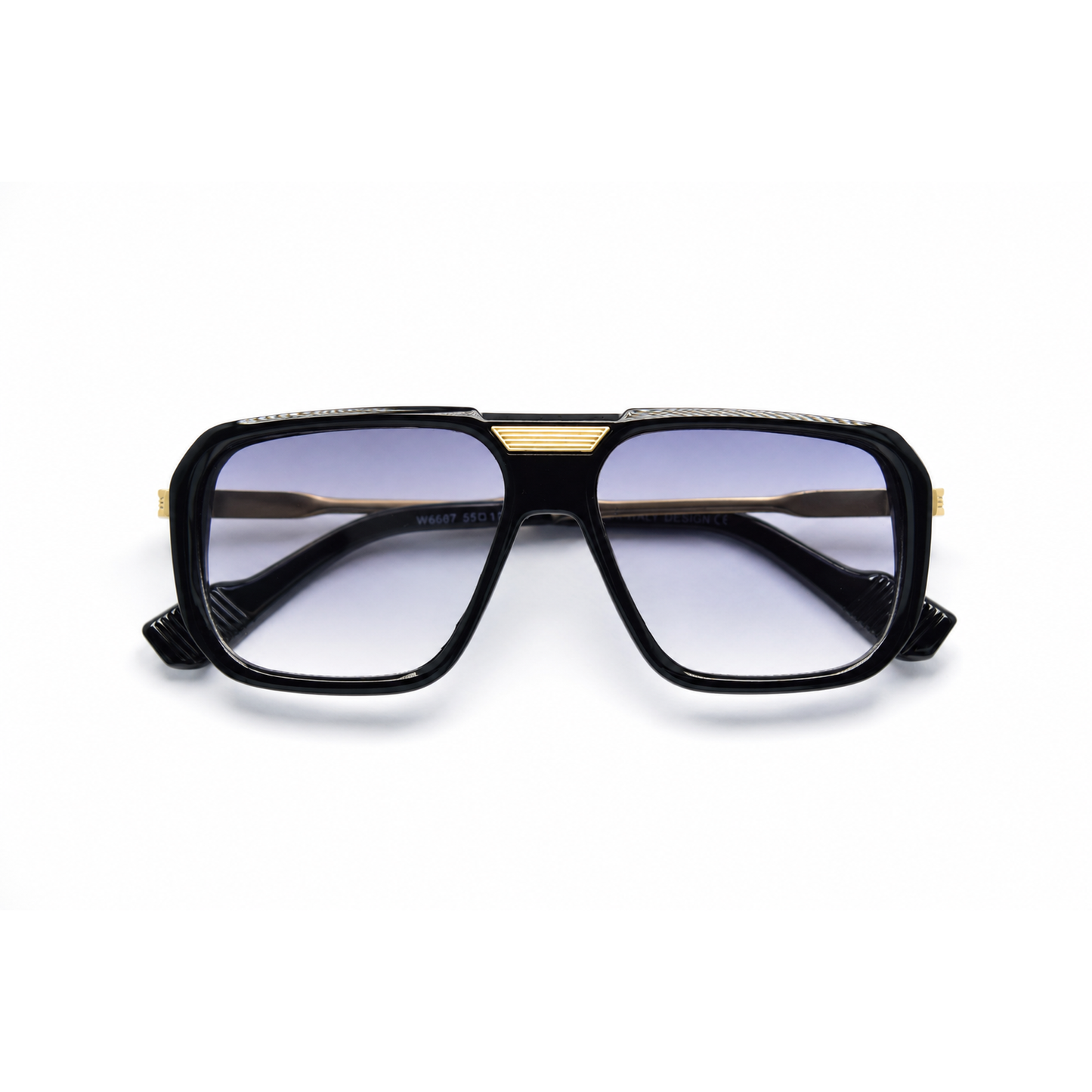 Ocnik Black & Gold Statement Sunglasses